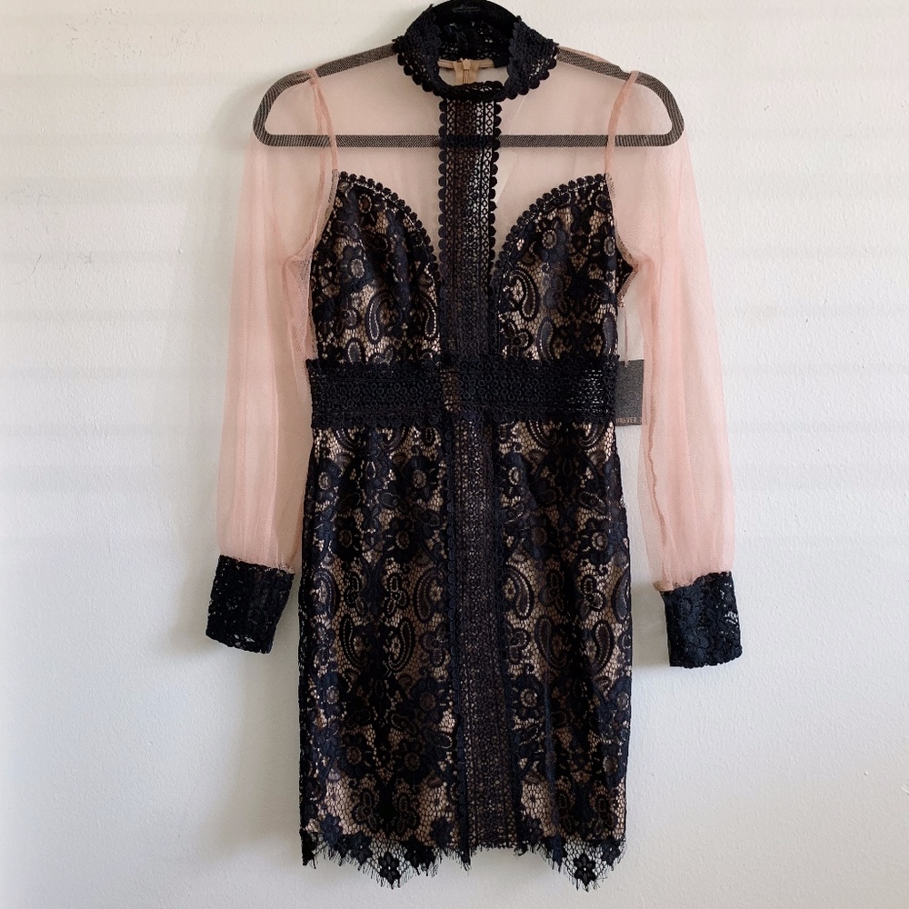 Forever 21 Black Lace Dress
